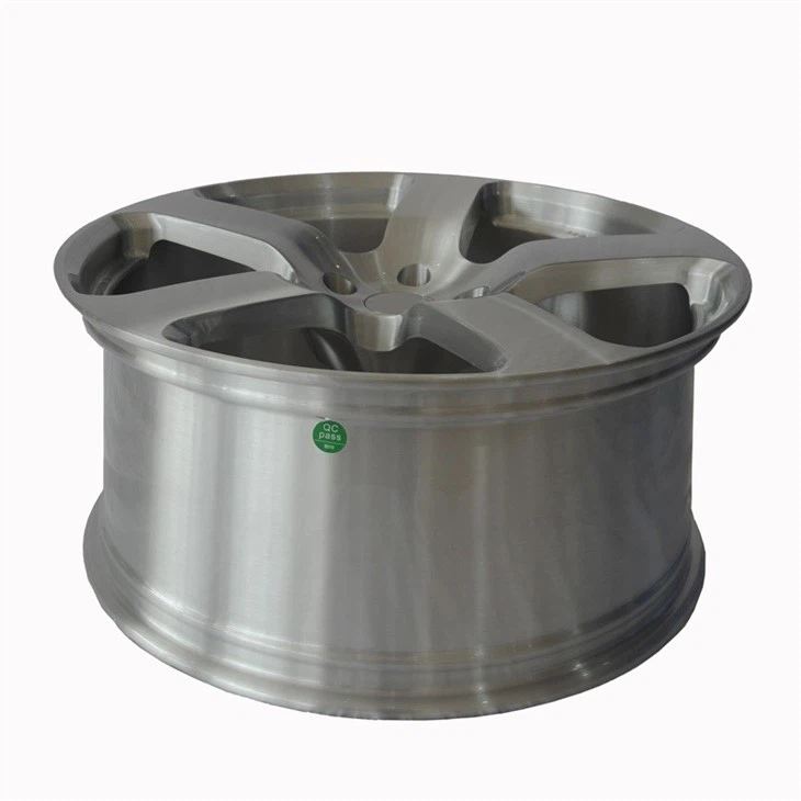 22inch Monoblock Style Brushed Silver Car Rims