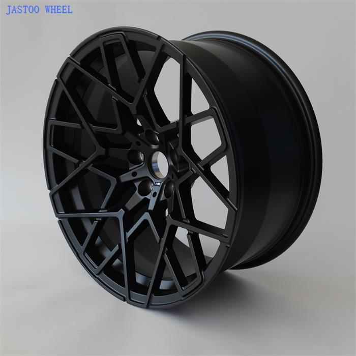 Matte Black 19 Inch Forged Aluminum Car Wheel For BMW