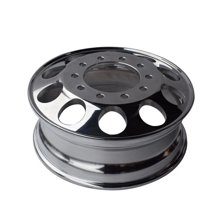 Mirror Polishing Surface 24×8.25 Inch Forged Aluminum Truck And Trailer Wheels